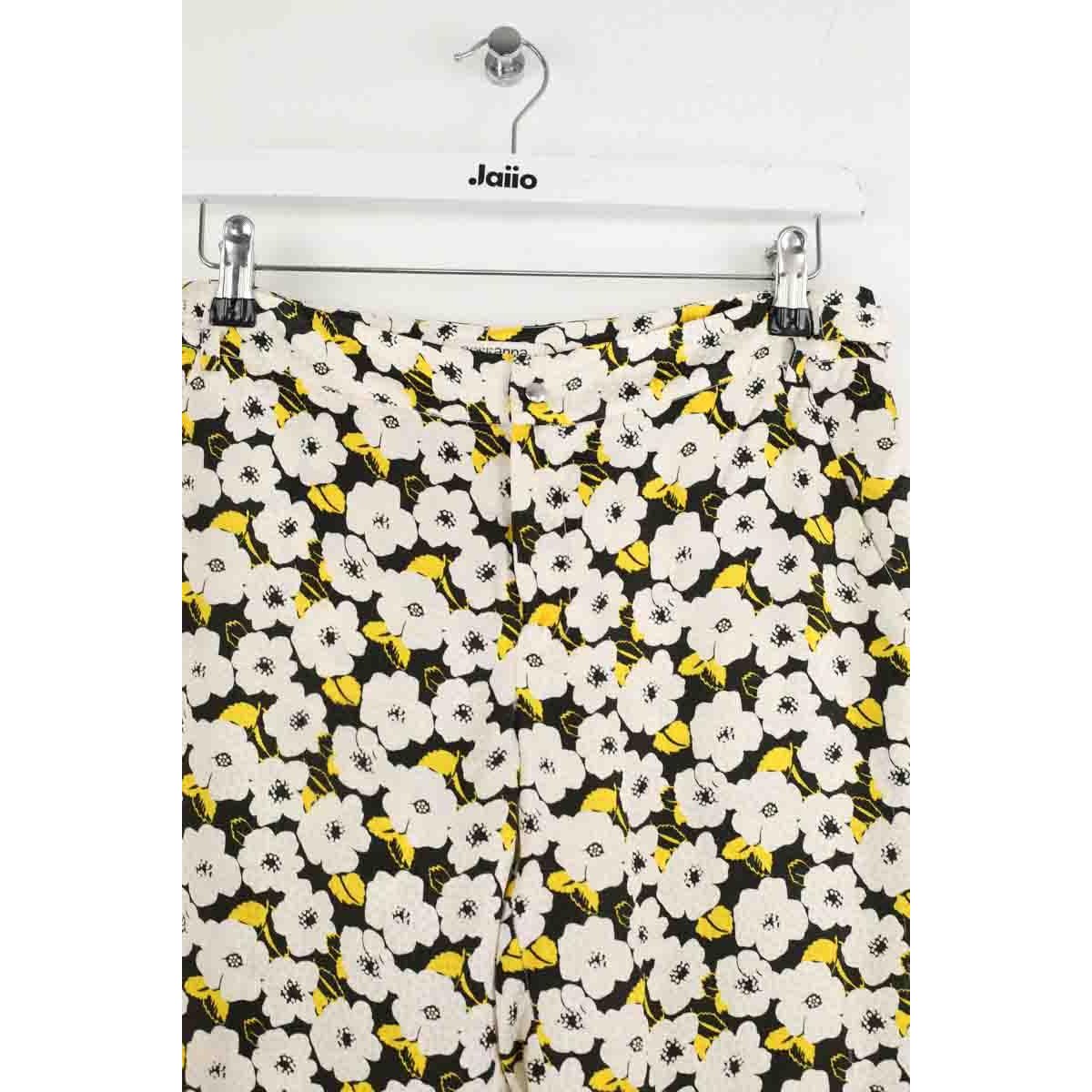 Pantalon droit - Très Bon État jaune, ROSEANNA
