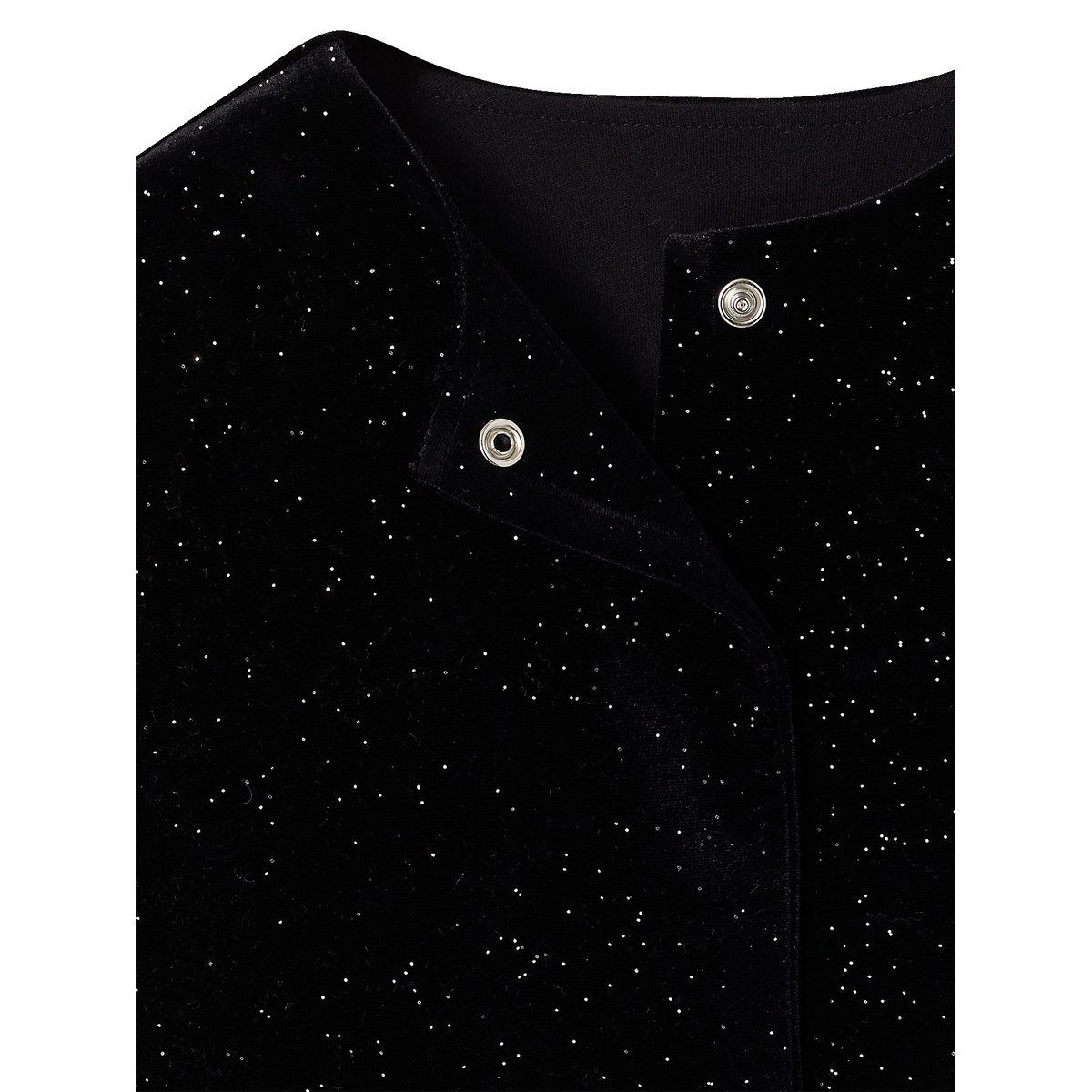 Kimono manches longues noir, VERTBAUDET