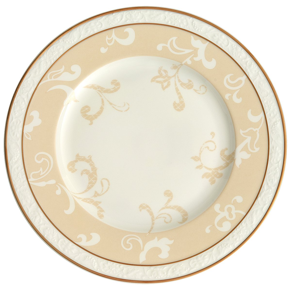 Assiette Dessert IVOIRE couleur unique, VILLEROY & BOCH SIGNATURE