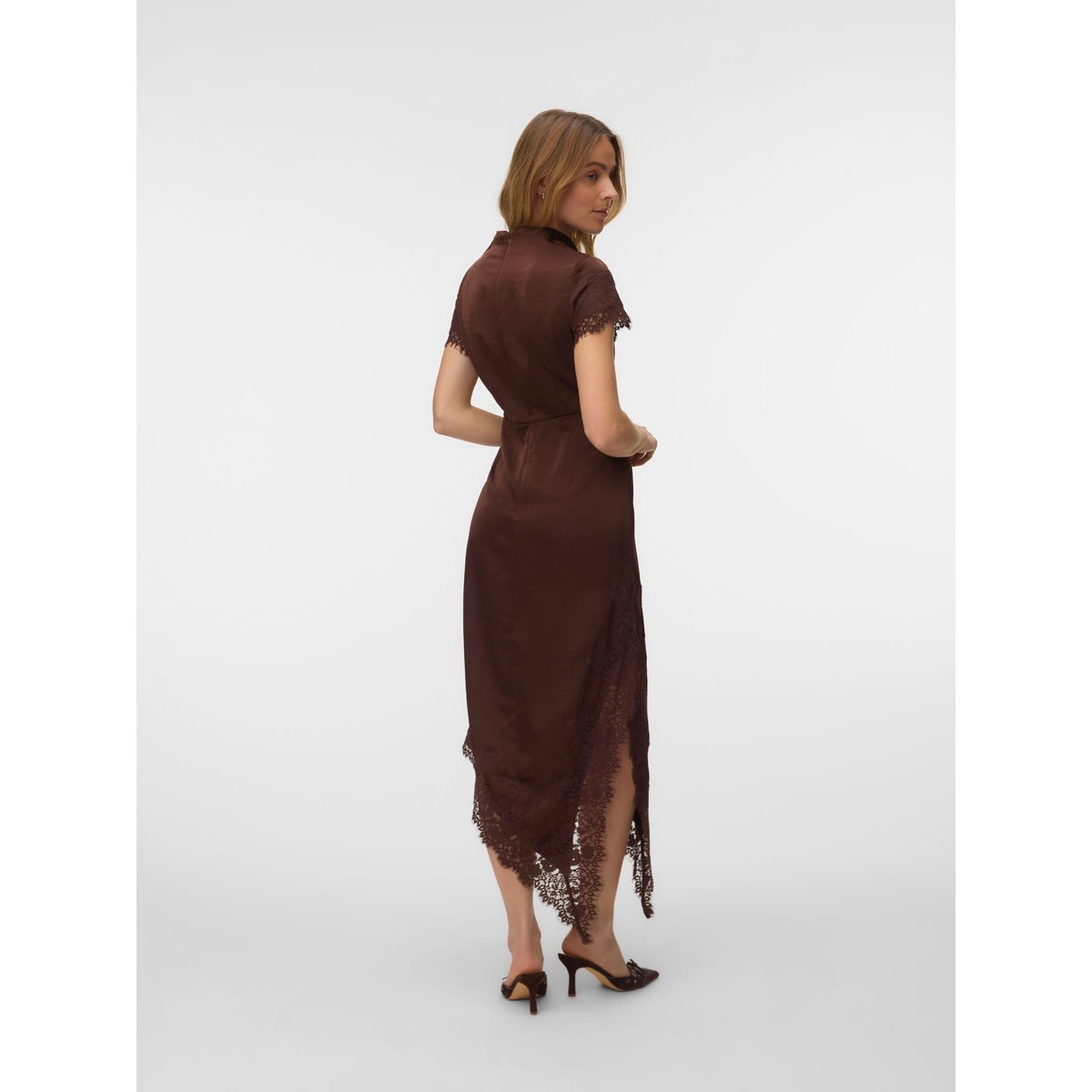 Robe marron - chicory coffee 1, VERO MODA