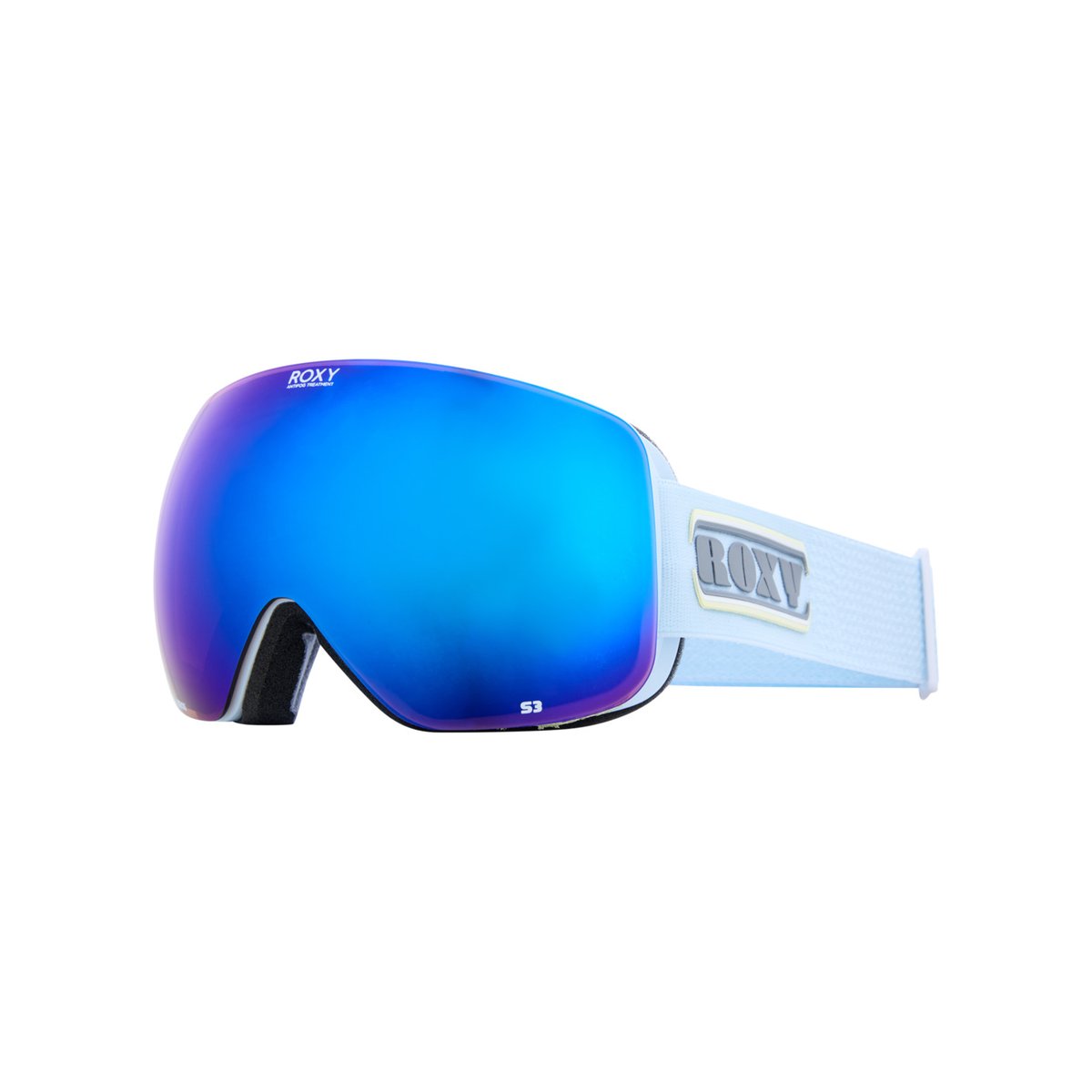 Masque de ski/snowboard ROSEWOOD. bleu ice blue/clux ml blue s3, ROXY