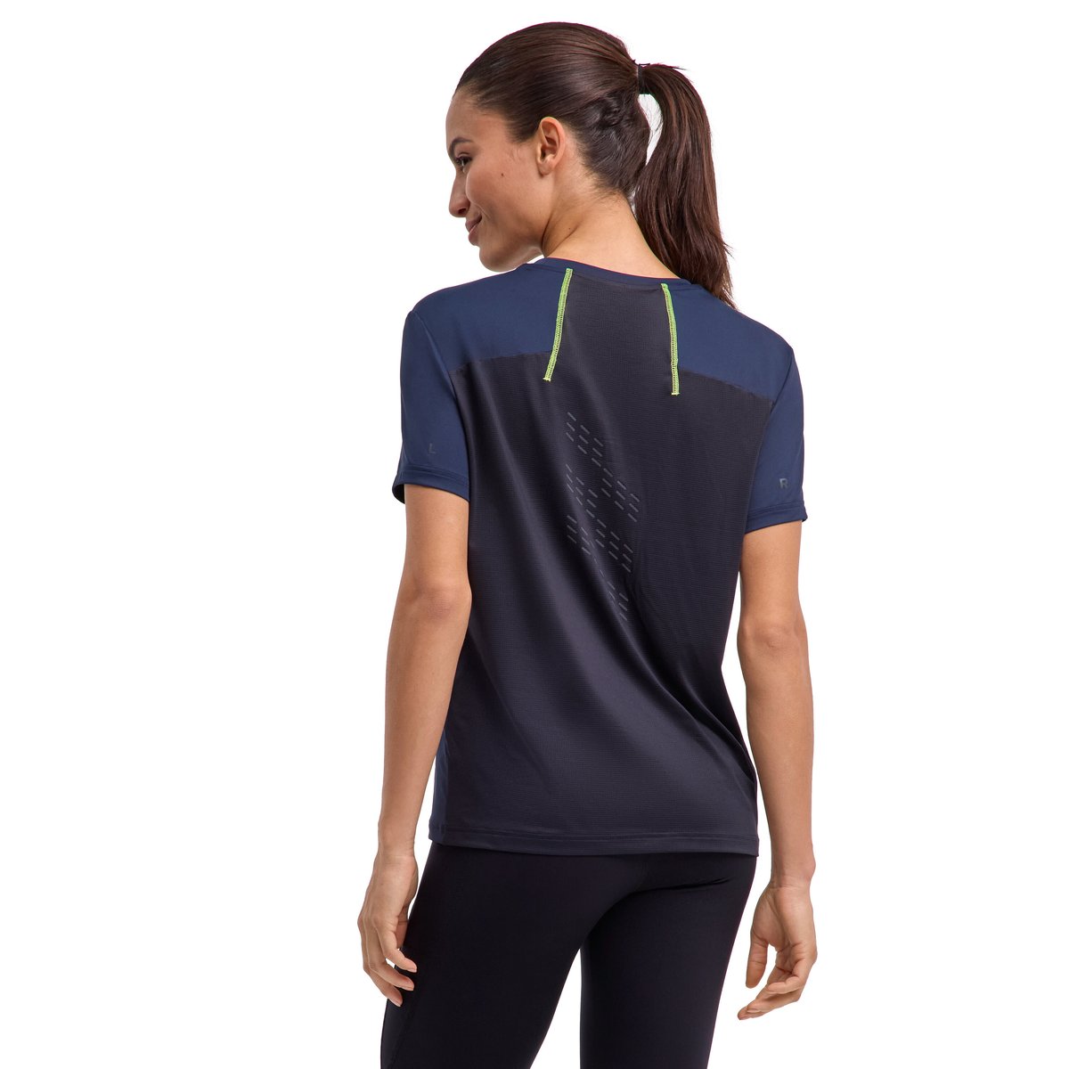 T-Shirt bleu, FALKE