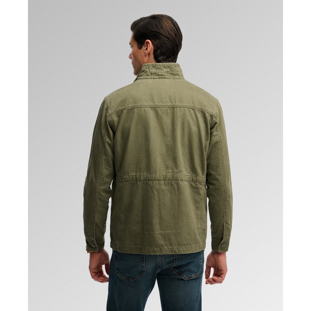 Veste Militaire M65 vert olive poudré, SUPERDRY