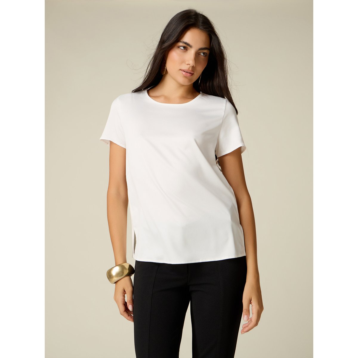 T-shirt blanc, OLTRE