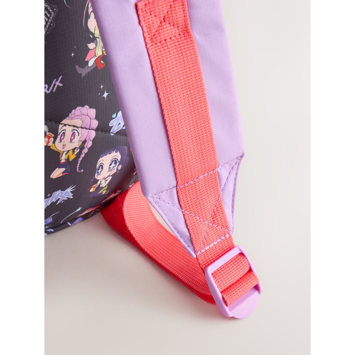 Sac à dos k-pop demon hunters noir/violet, NEXT