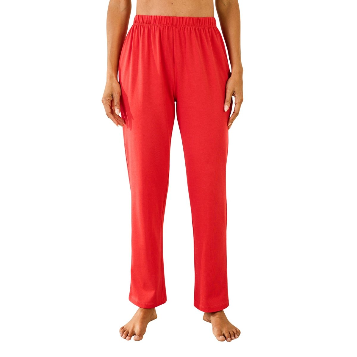 Pantalon de pyjama femme imprimé blanc, DAXON