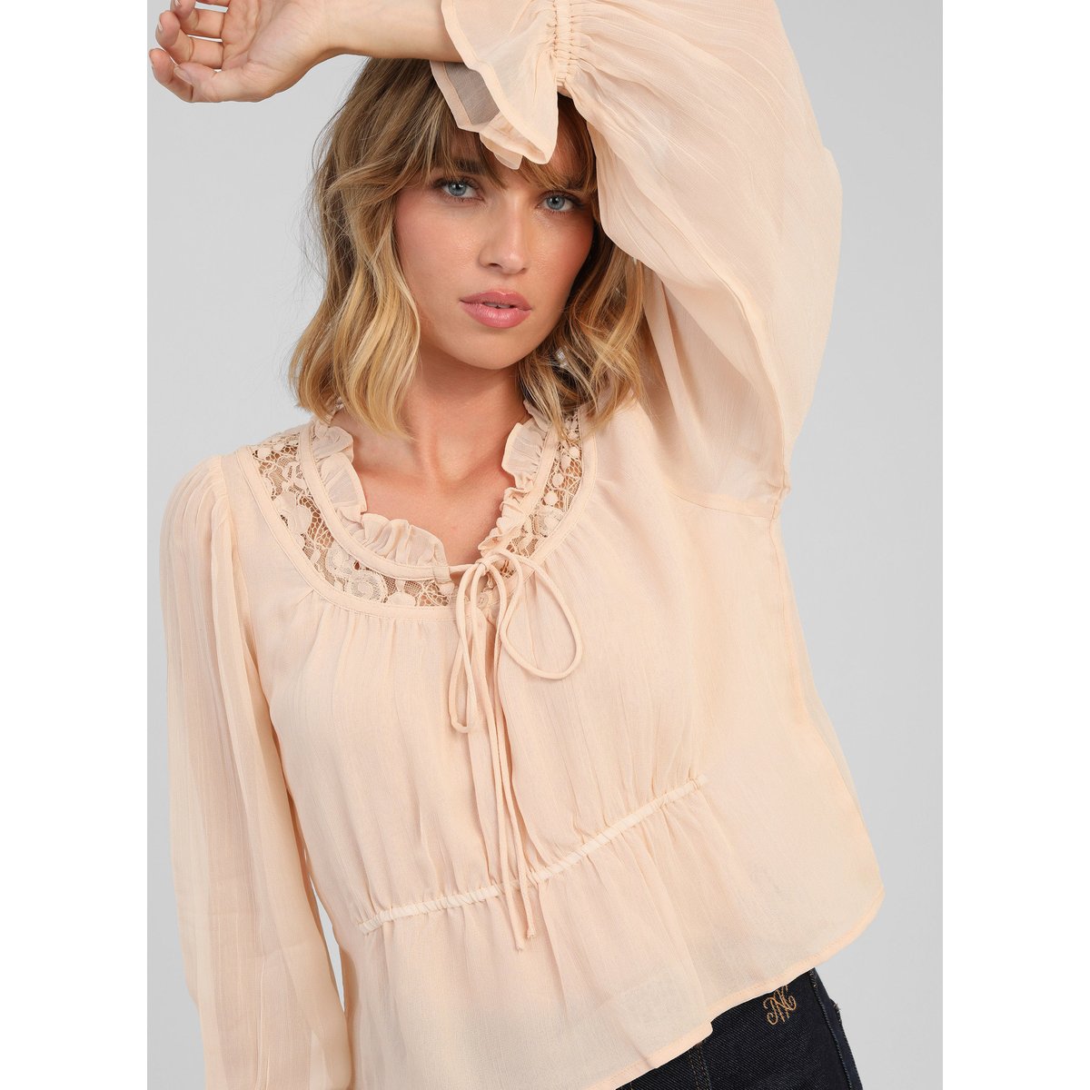 Blouse SIONA noir, AN'GE