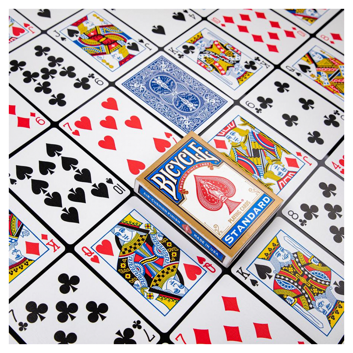 Bicycle - jeu de cartes original - rider back - standard couleur unique, CARTAMUNDI