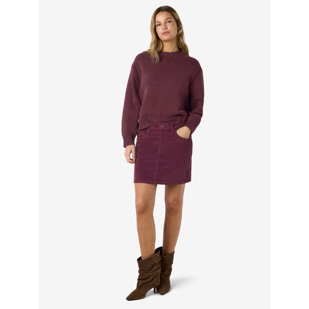 Mini-Jupe violet - fig1, NOISY MAY