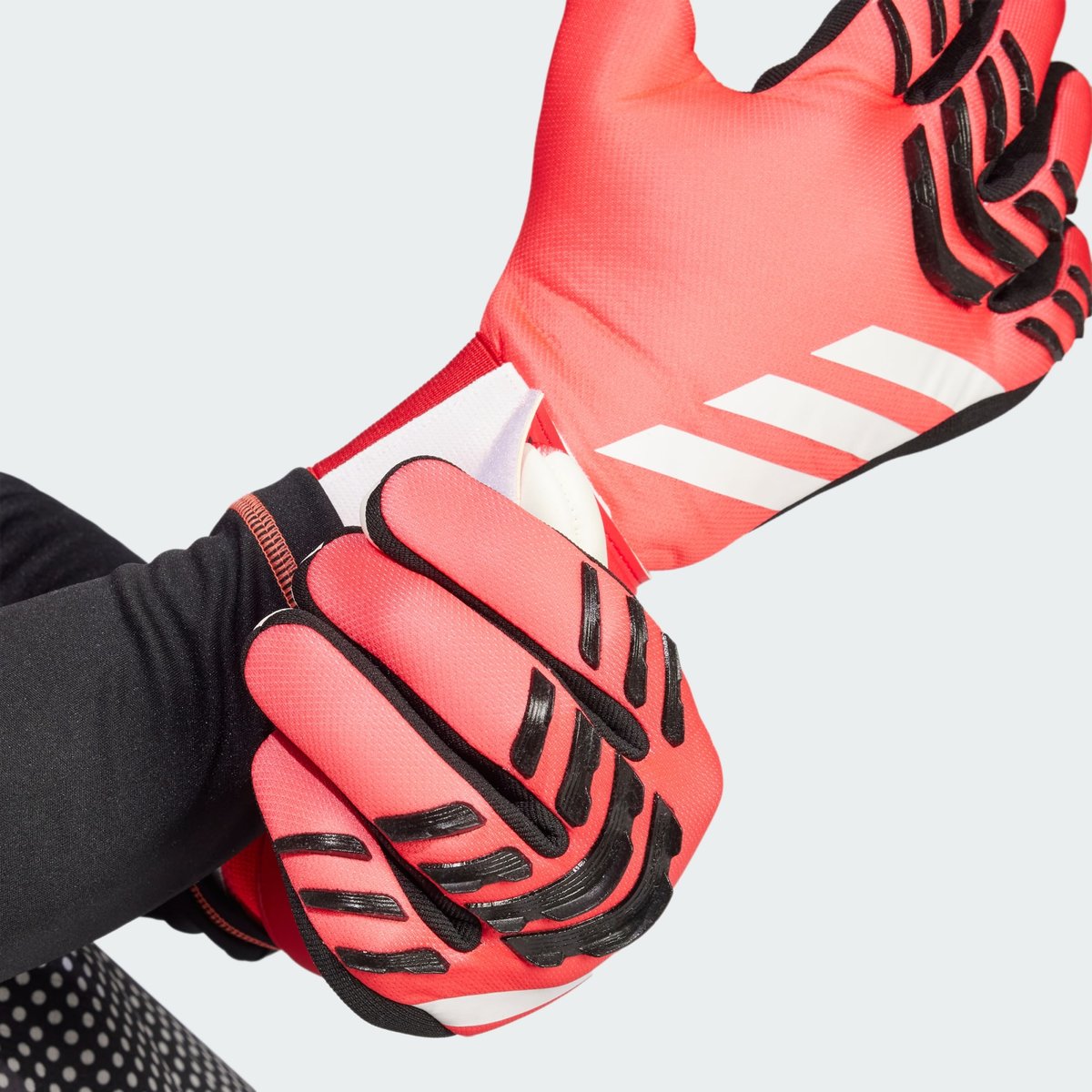 Gants de gardien de but Predator League lucid red / black / white, adidas Performance