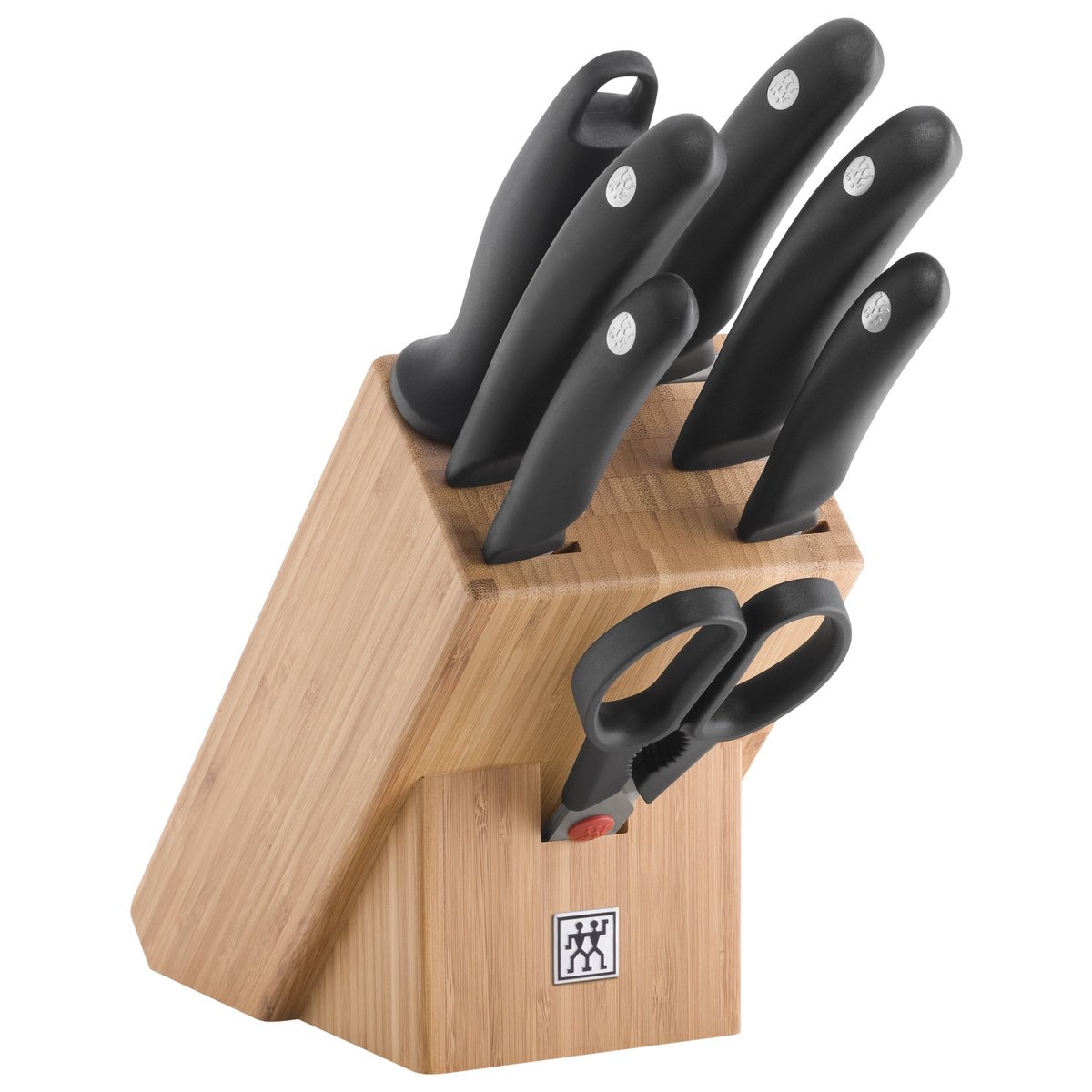 Bloc de Couteaux Style 8 pièces Bambou nature, ZWILLING