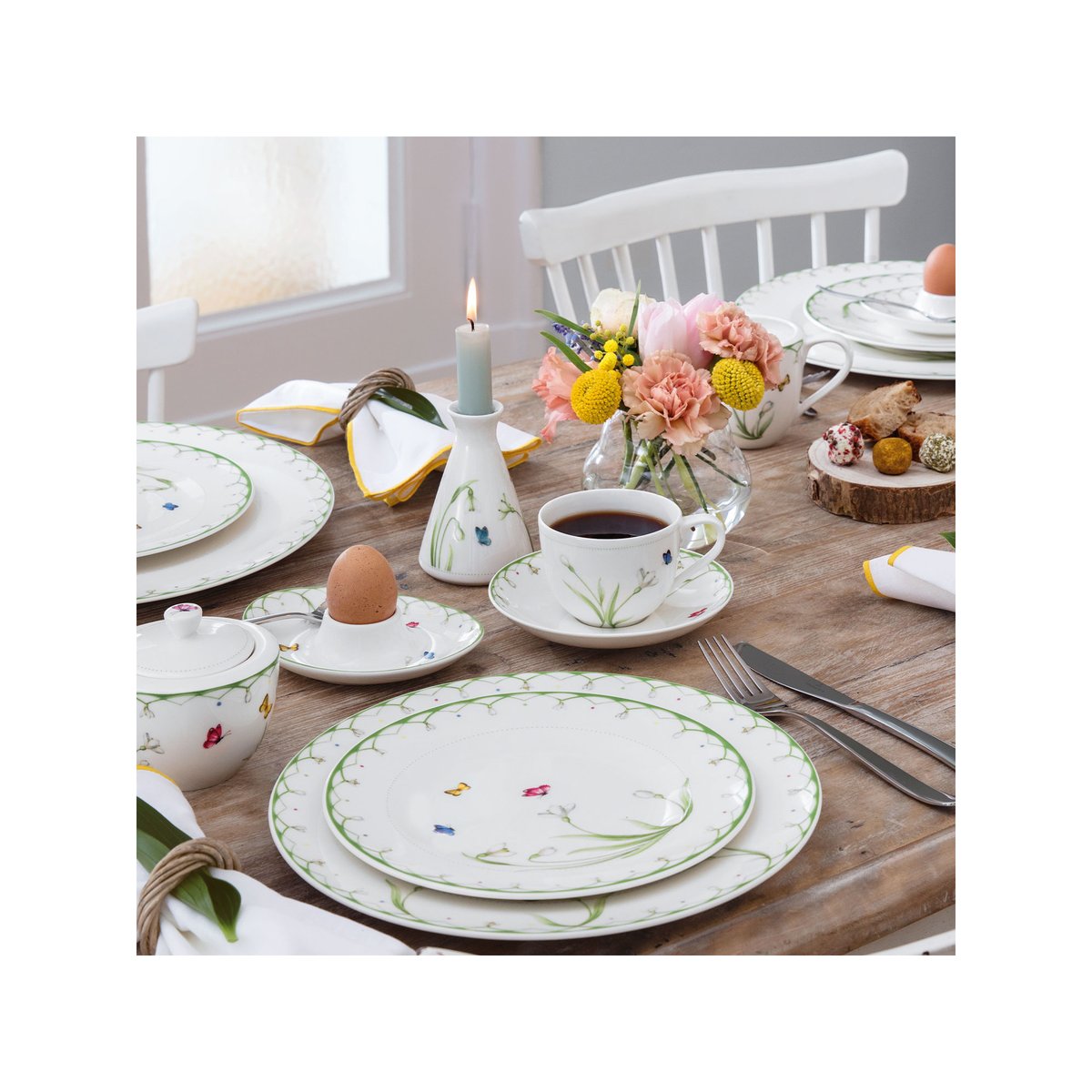Assiette Plate COLOURFUL SPRING vert, VILLEROY & BOCH
