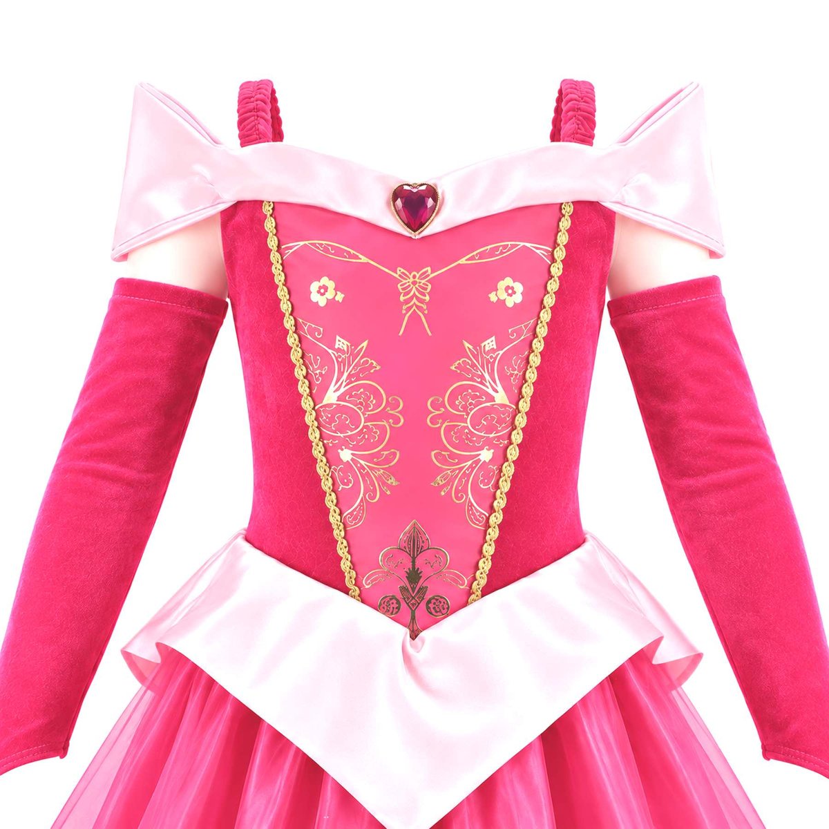 Déguisement enfant robe de princesse rose, SEVIRA KIDS