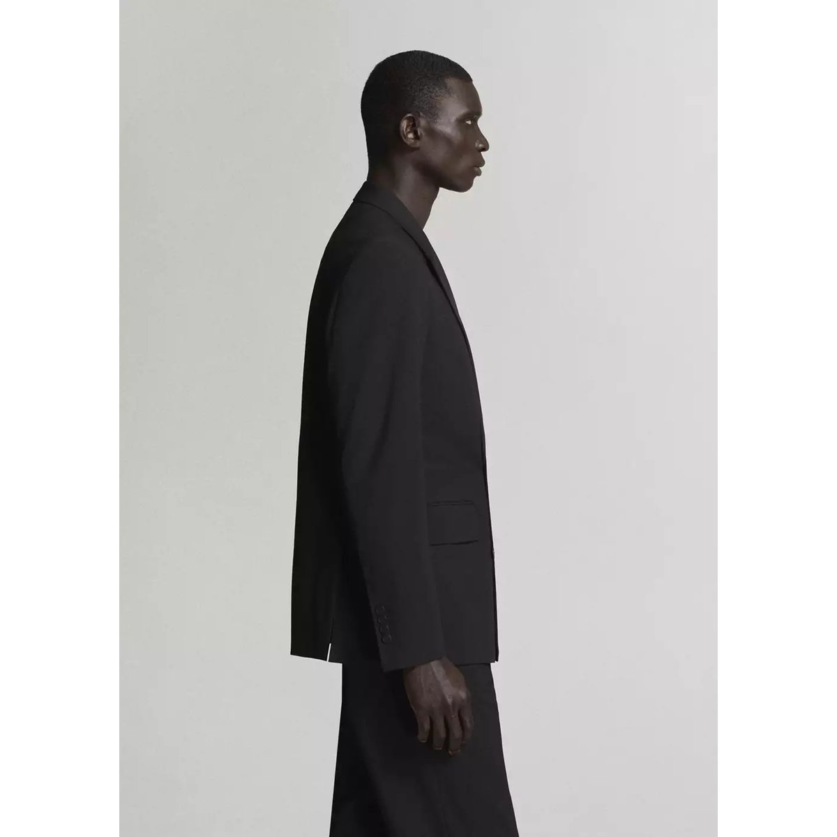 Veste de costume Boston coupe regular croisée noir, MANGO MAN
