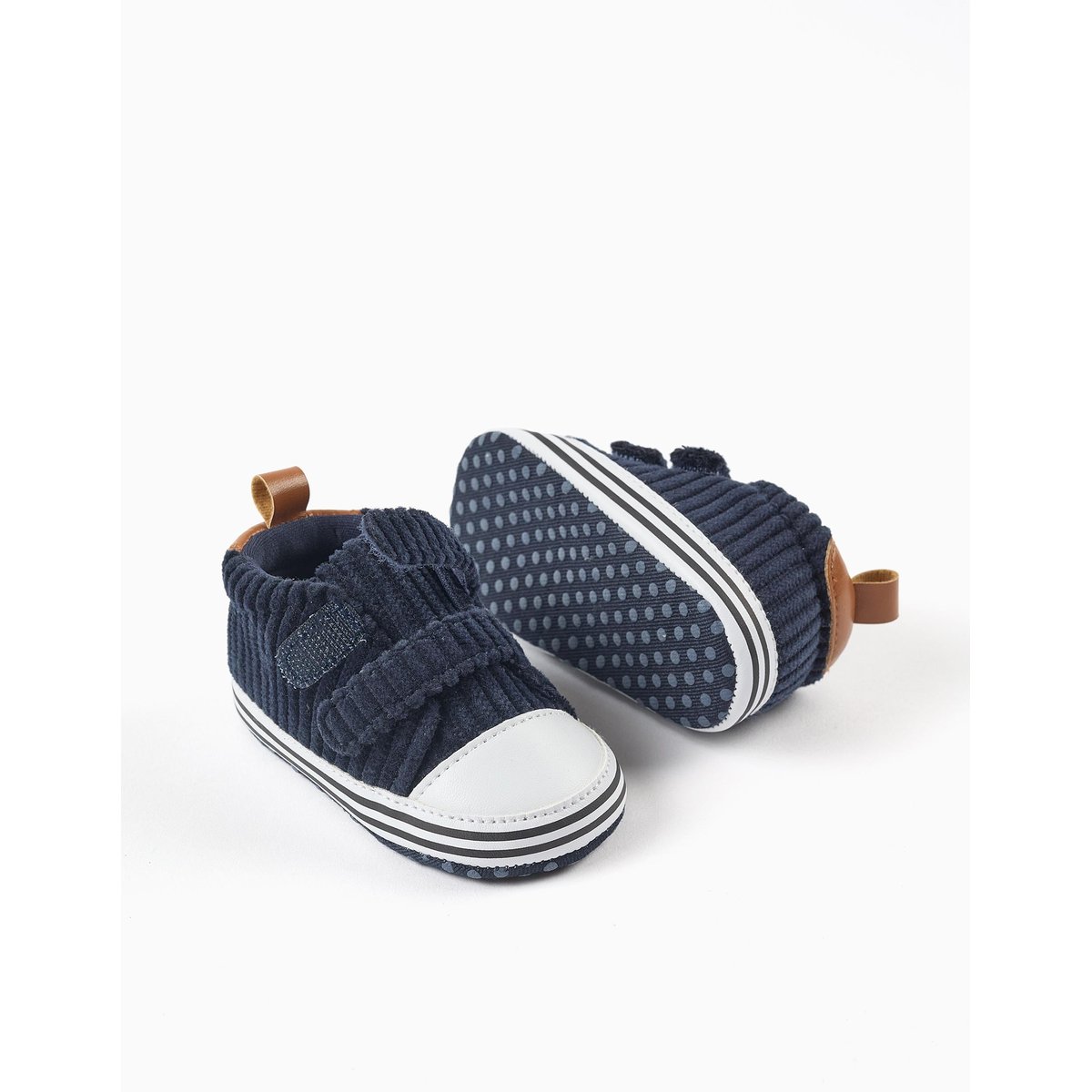 Baskets pré-marche en velours côtelé multicolore, ZIPPY