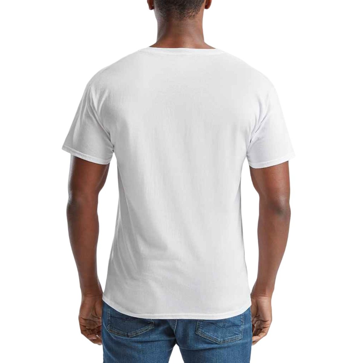 T-shirt ORIGINAL blanc, FRUIT OF THE LOOM