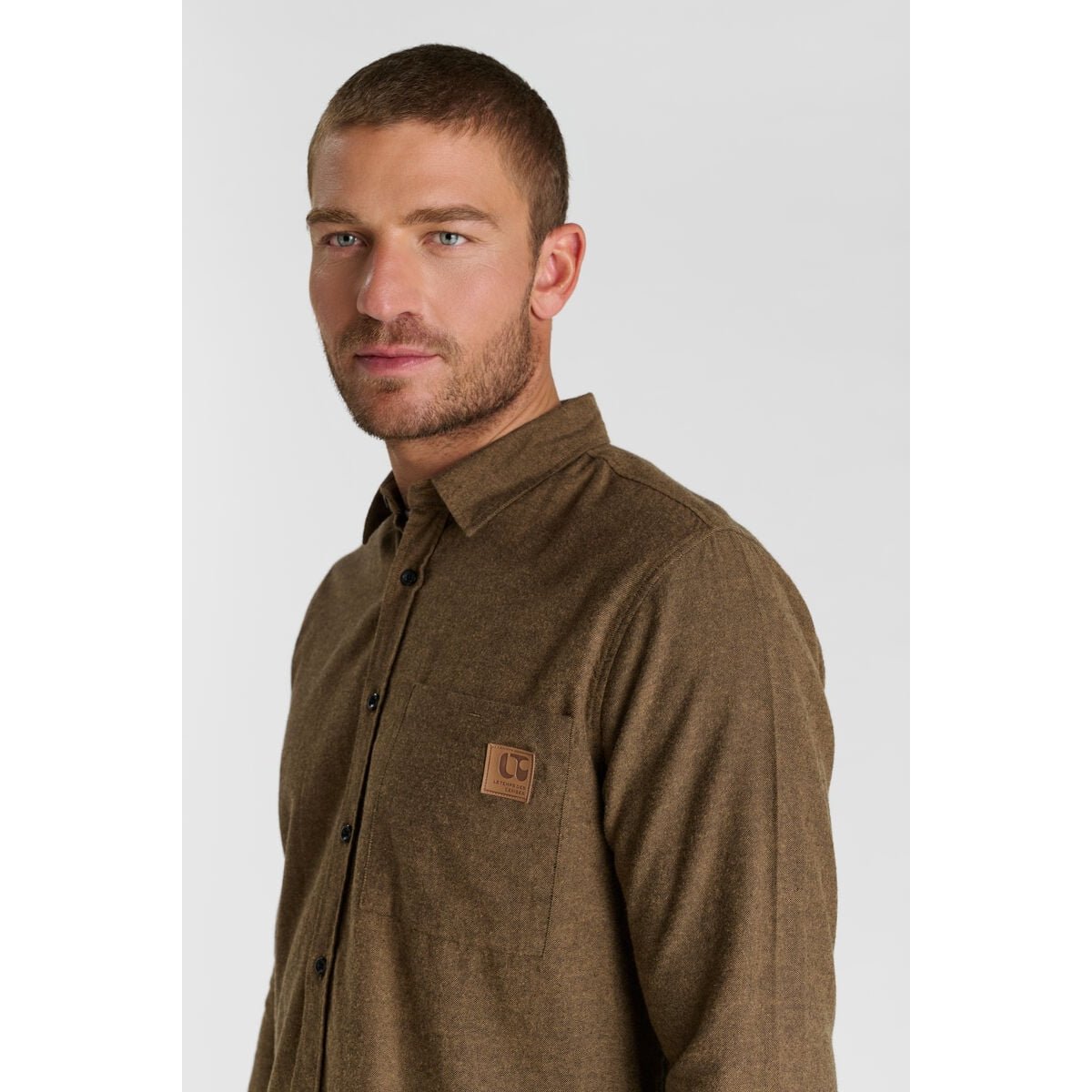 Chemise DEBUN tabacco, LE TEMPS DES CERISES