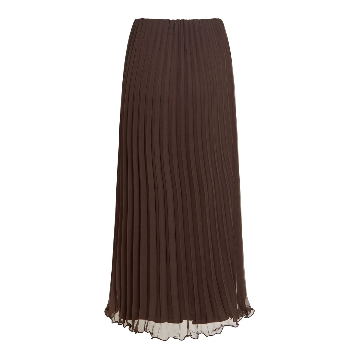 Jupe Longue marron - coffee bean1, VILA
