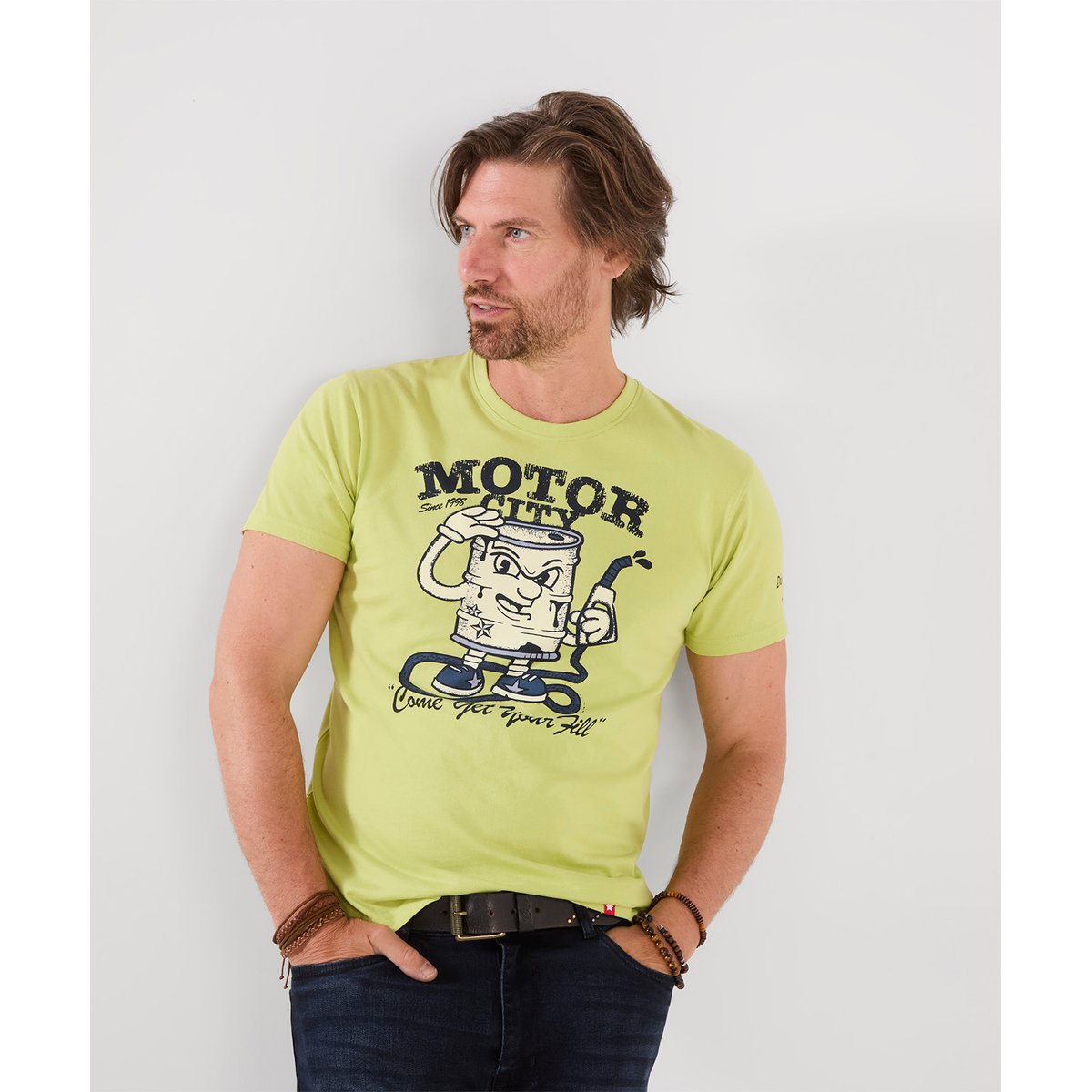 T-Shirt Get Your Fill vert, JOE BROWNS