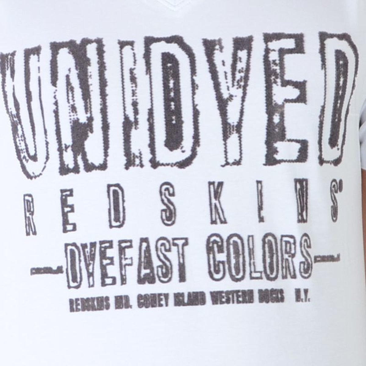 Tee Shirt Olfi blanc, REDSKINS
