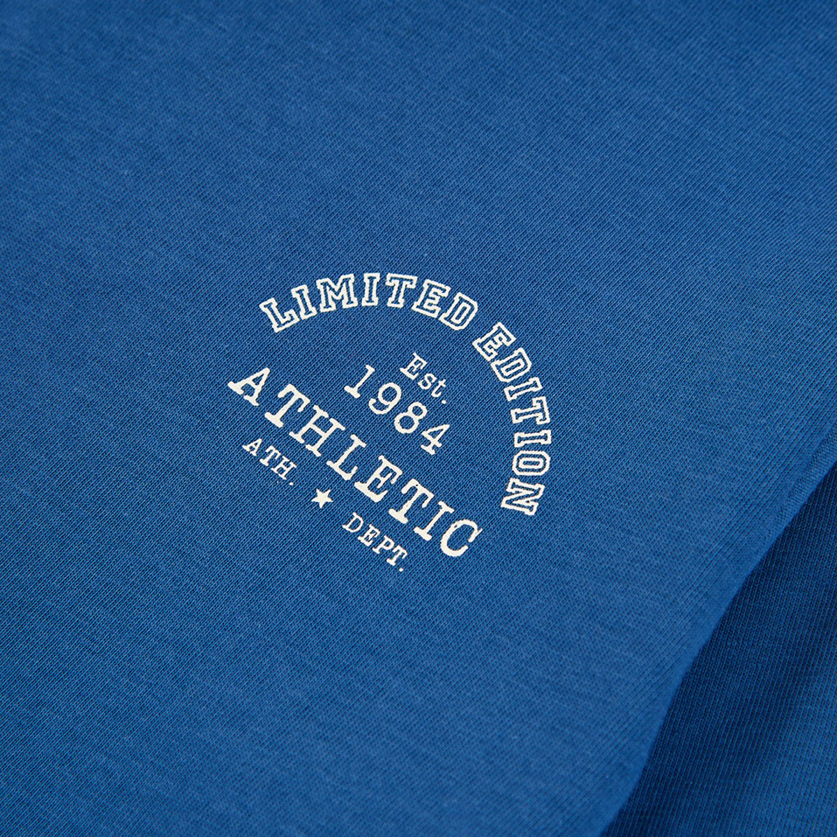 T-shirt en maille garçon avec broderie Athletic bleu, BOBOLI