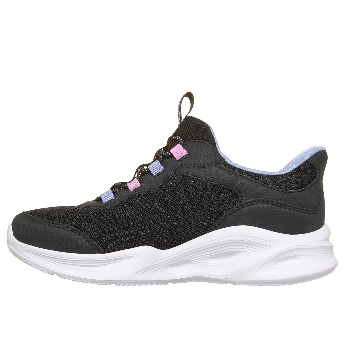 Scarpe da ginnastica slip-in: SOLA GLOW - NEON DASH nero , SKECHERS
