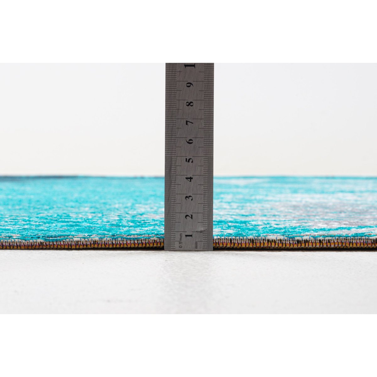Tapis salon moderne - KEITUM turquoise, THEKO