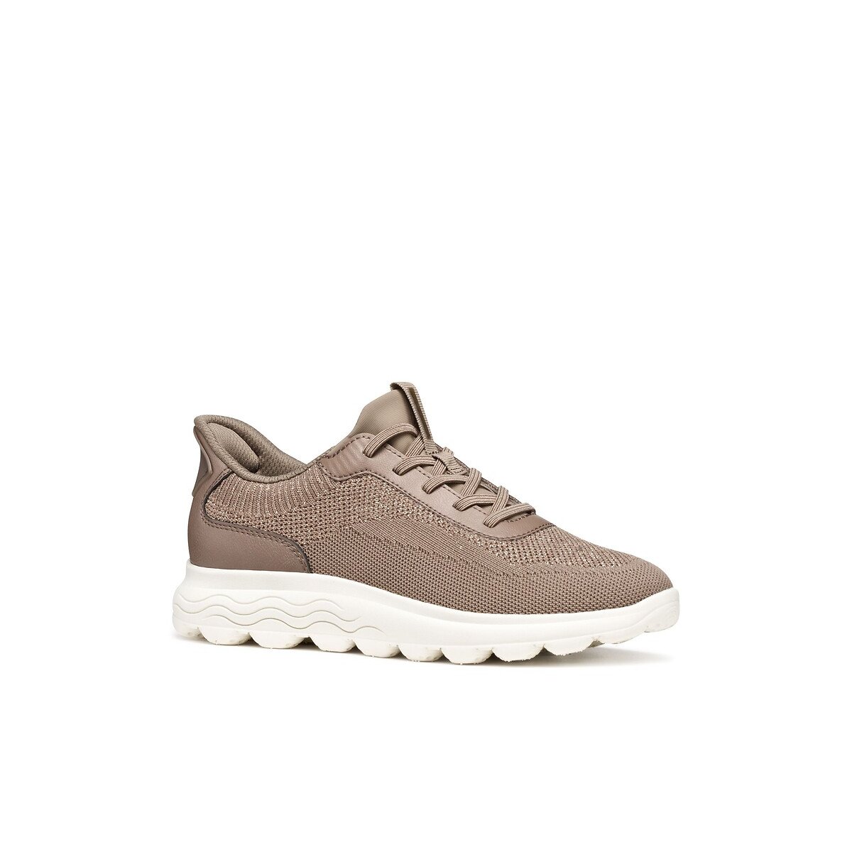 Zapatillas deportivas transpirables, SPHERICA, FAST-IN marrón grisáceo, GEOX