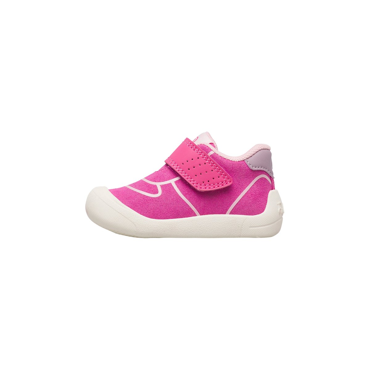 Chaussures premiers pas en simili cuir FREE 2 VL. kaki-orange, FALCOTTO