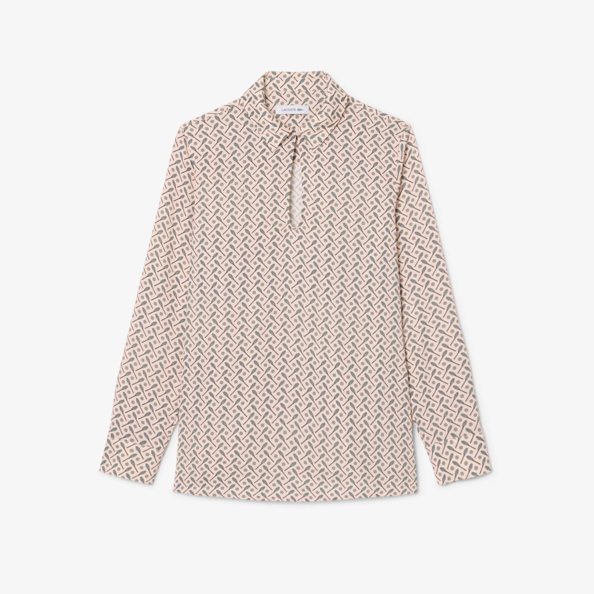Chemise popover imprimé regular fit rose-xi7, LACOSTE