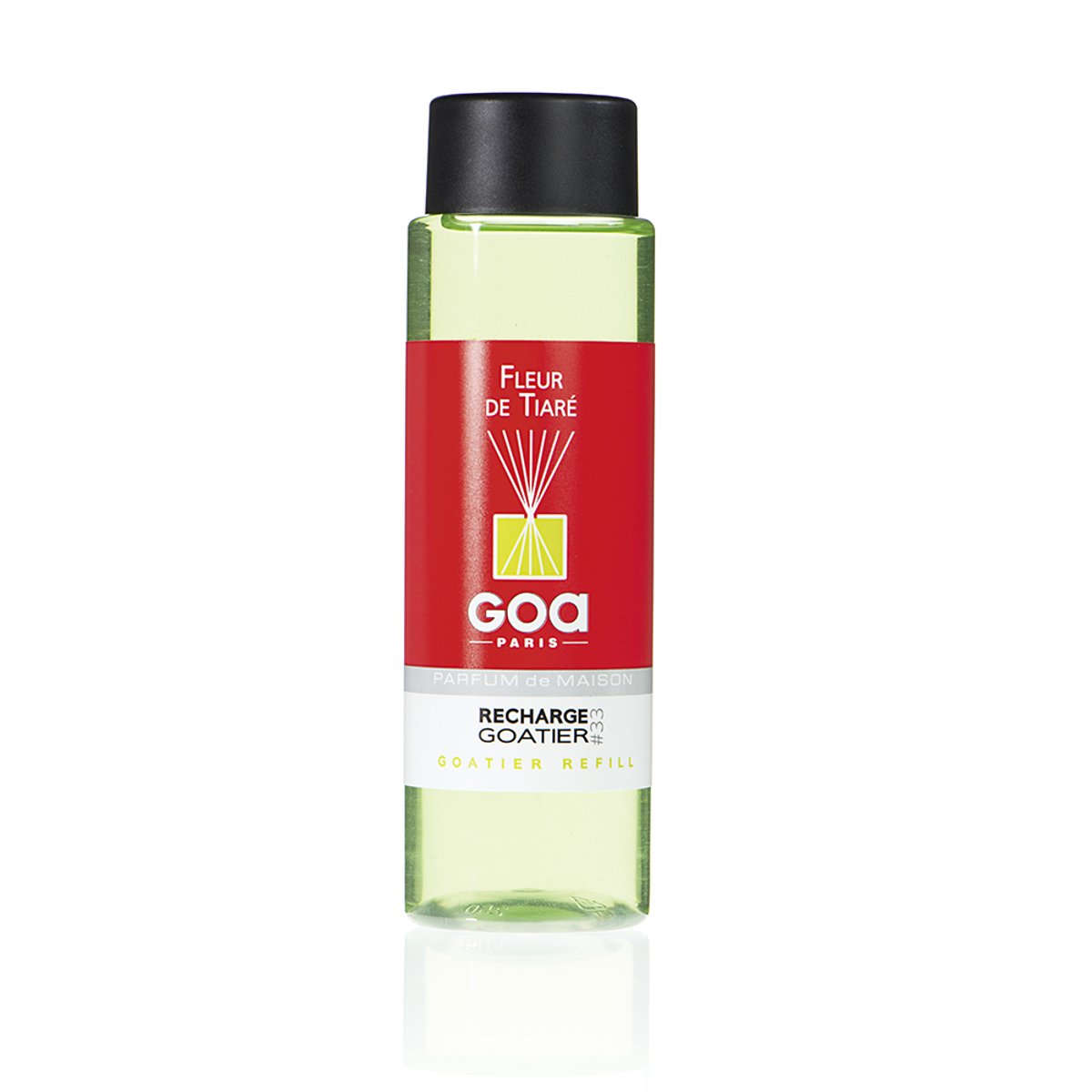 Parfum d'intérieur - Recharge fleur de tiaré  250 ml vert, GOA