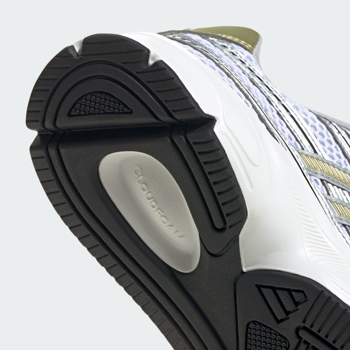 Chaussure Technochaos 2000 Chaussure Technochaos 2000 cloud white / gold metallic / silver metallic, ADIDAS SPORTSWEAR