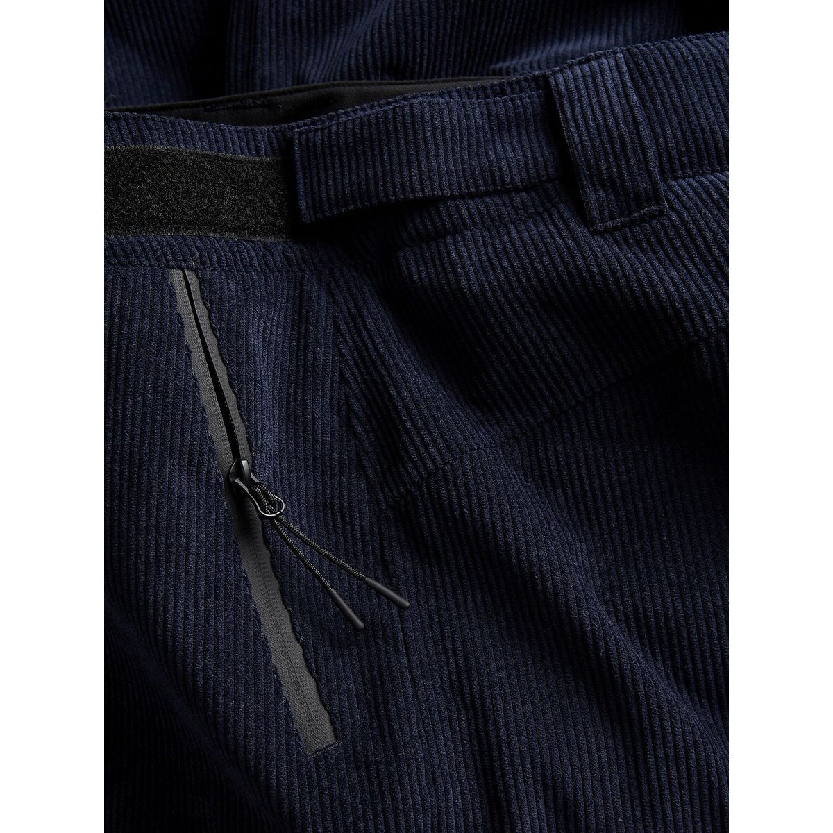 Pantalon cargo, en velours, VERBIER bleu foncé, JACK & JONES