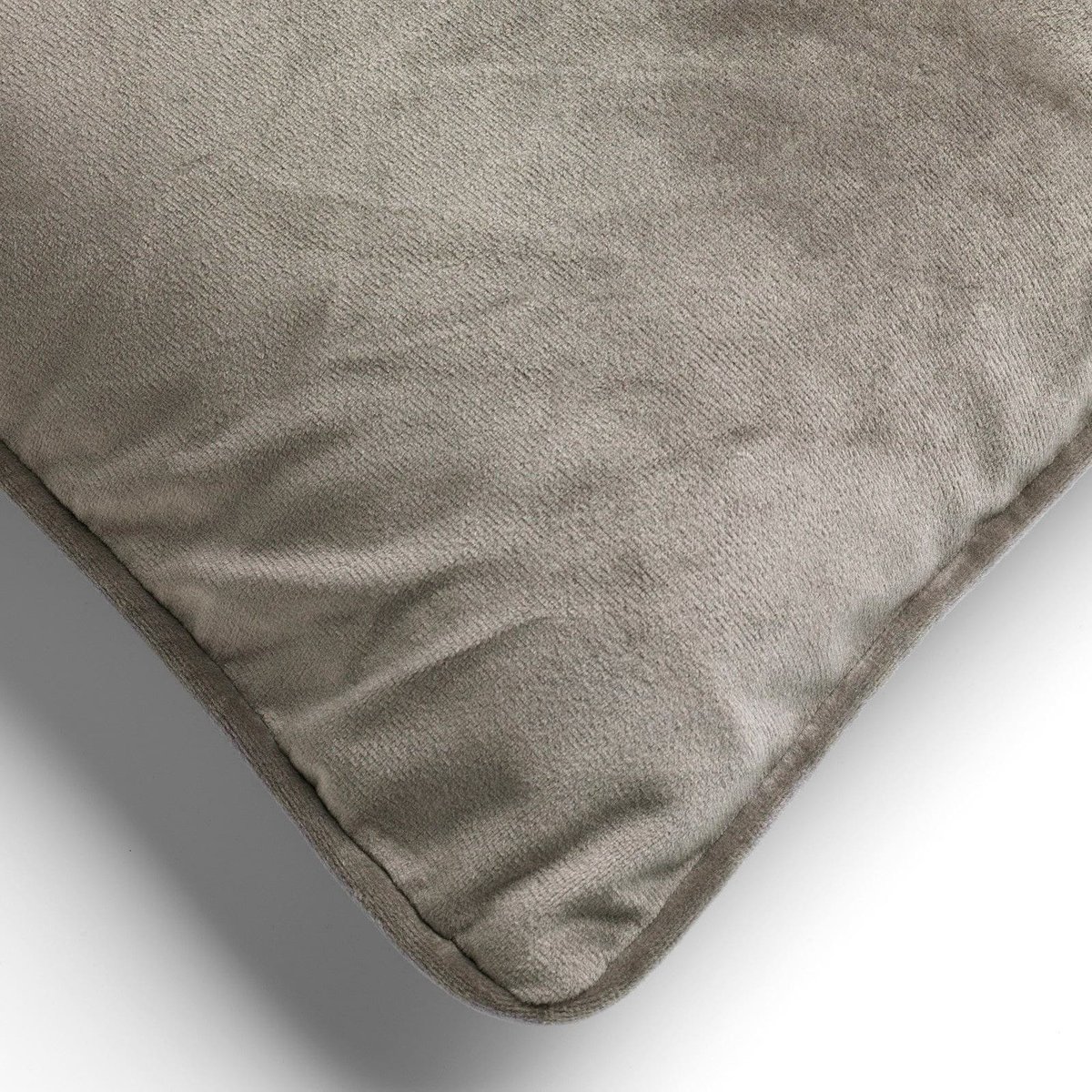 Coussin Finn taupe, DUTCH DECOR