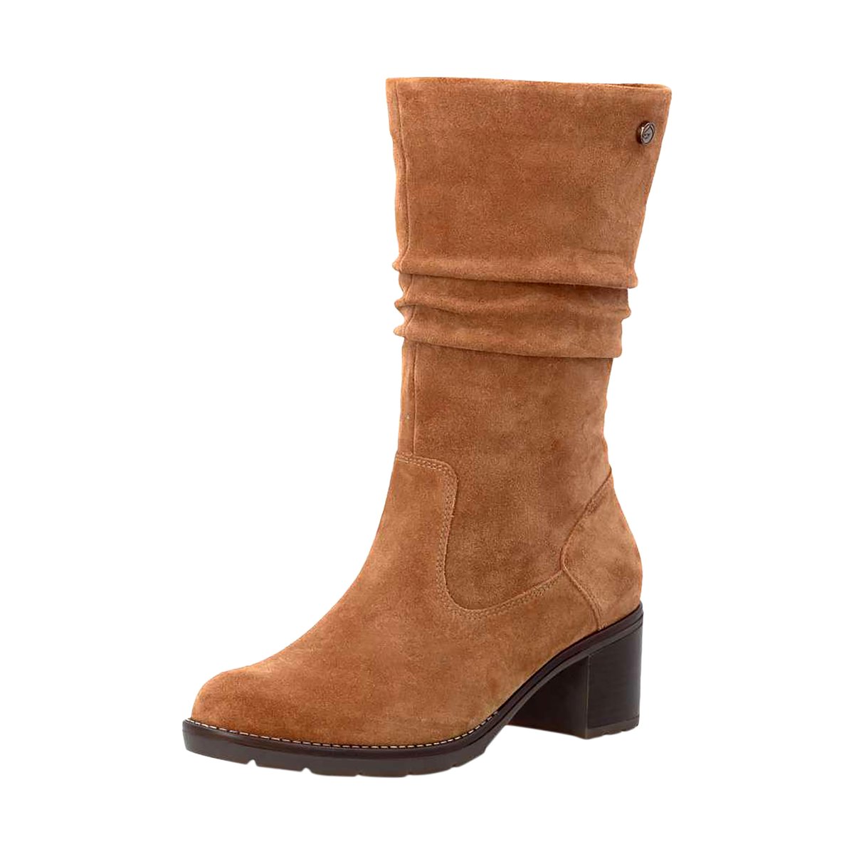 Botte Cuir Remonte Rgd marron, RIEKER
