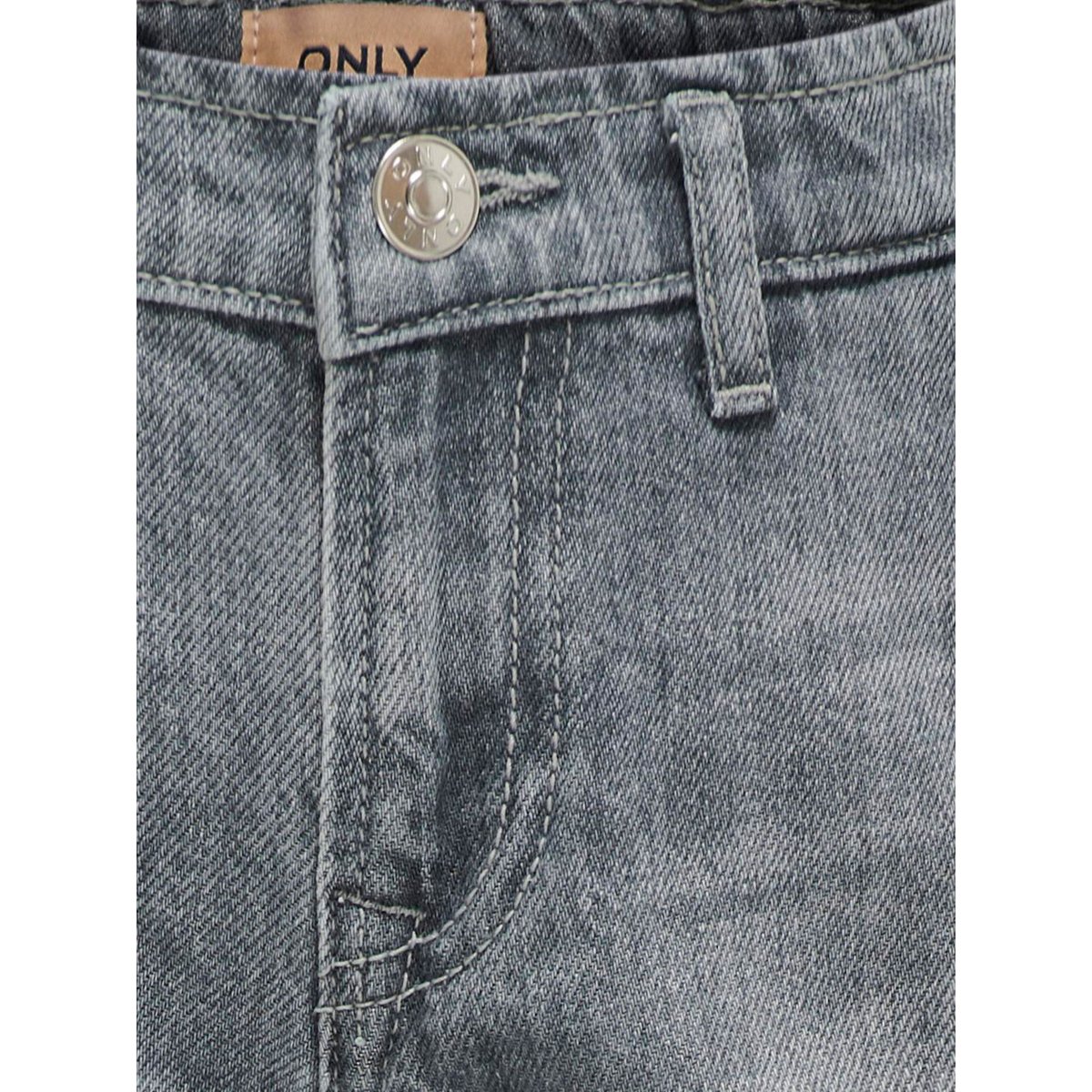 Jean À Jambe Large grey denim, KIDS ONLY