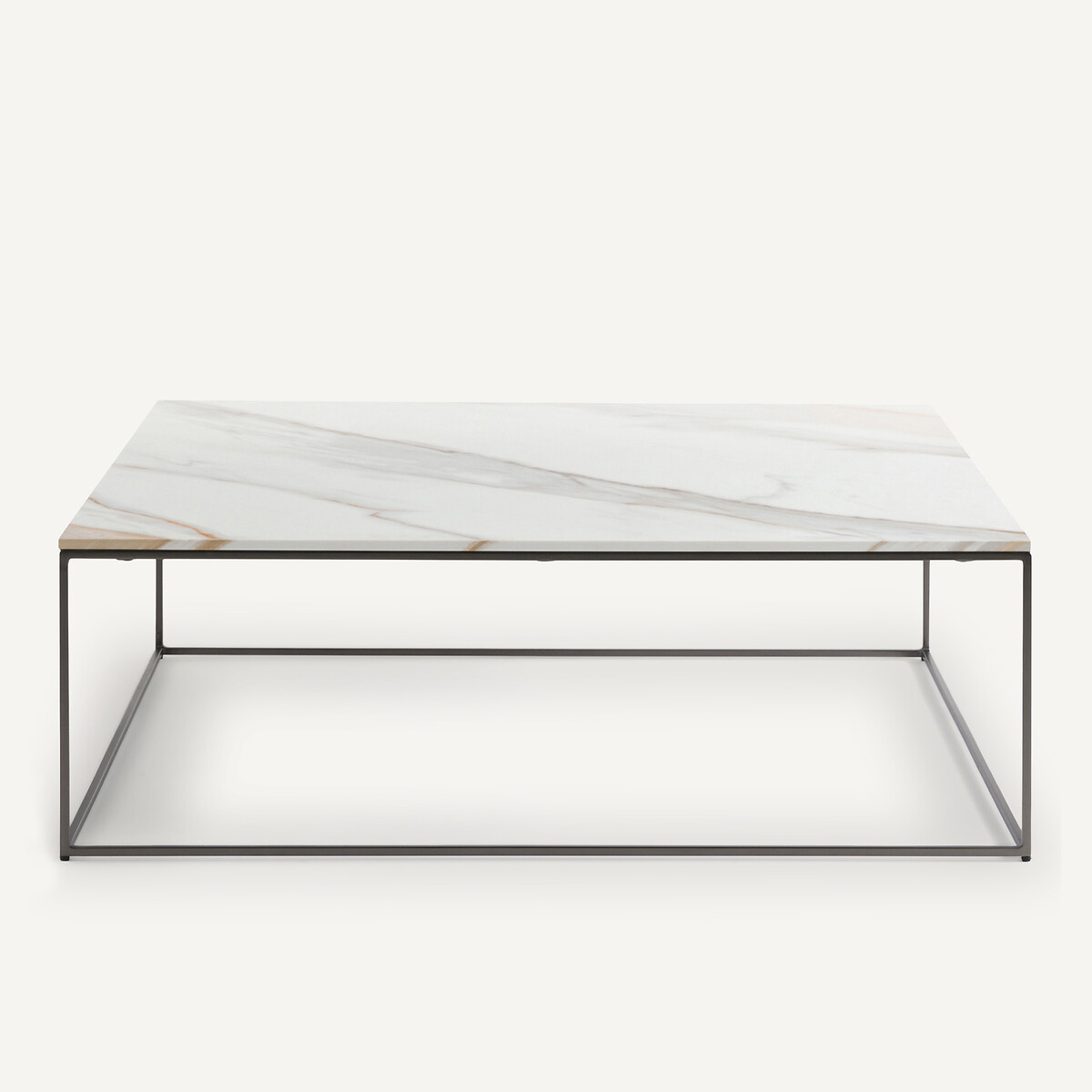 Table basse céramique, Mahaut céramique blanche, AM.PM