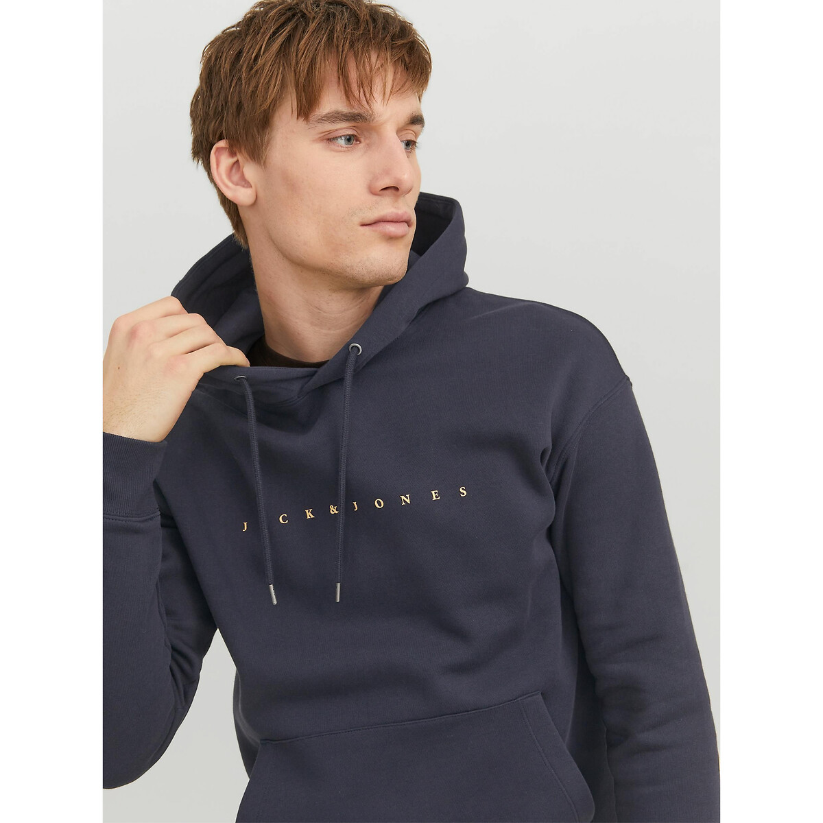 Hoodie navy blue, JACK & JONES