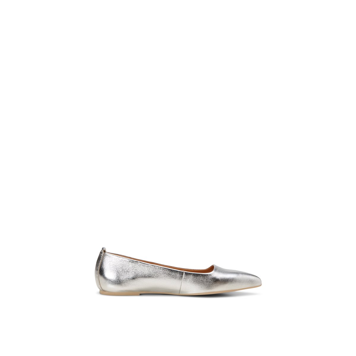 Ballerine en cuir d'agneau noble gris clair, MARC O'POLO