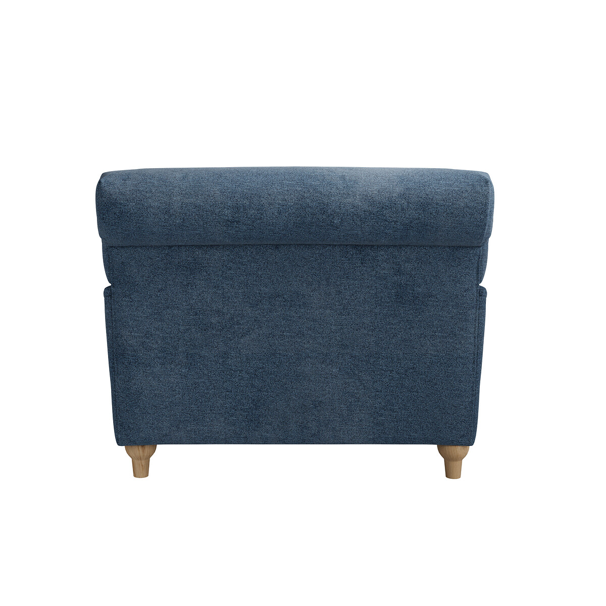Seraphine Soft Chenille Snuggle Chair denim blue , SO'HOME