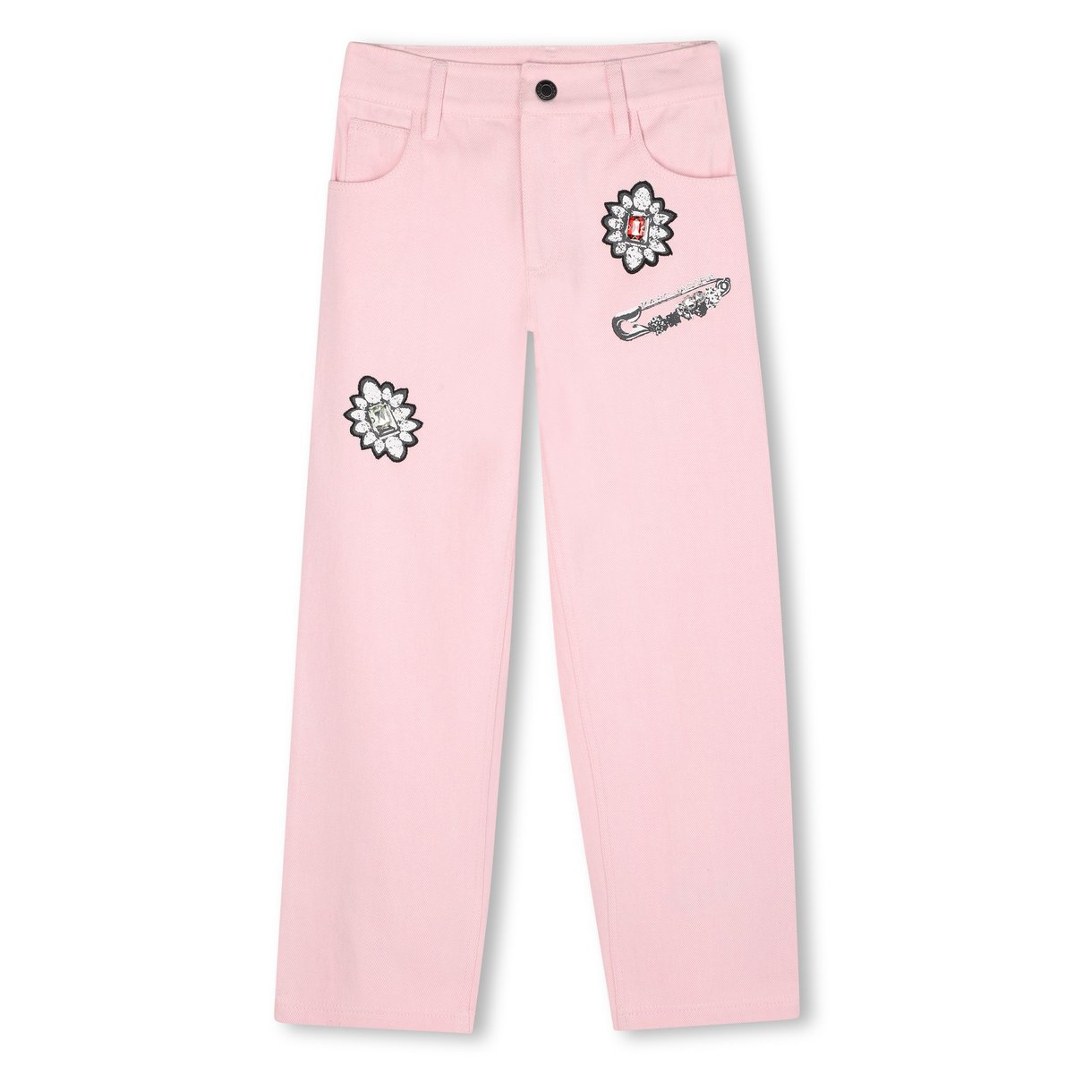 Pantalon en sergé rosee, MARC JACOBS