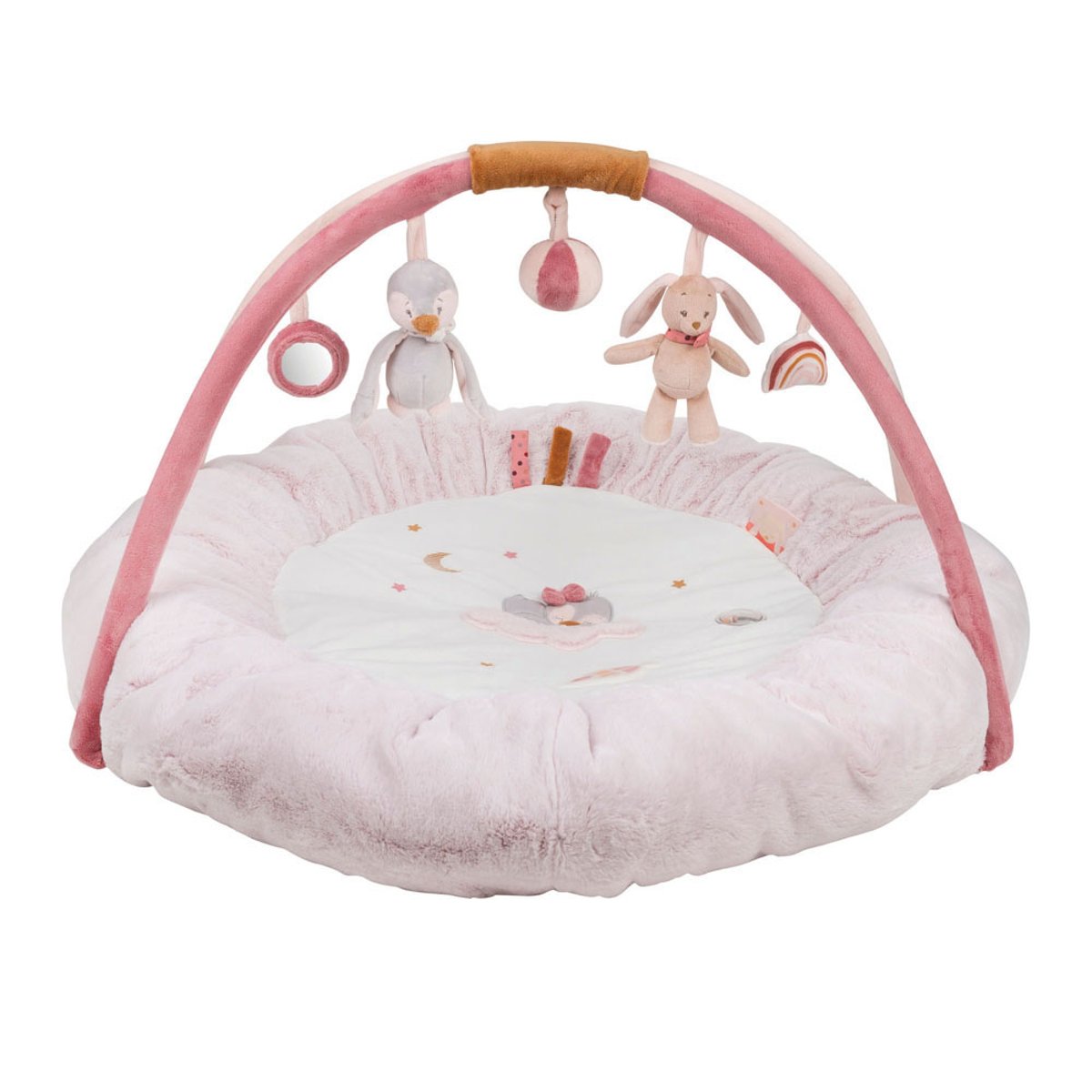 Tapis d'éveil pouf avec arches Luna & Axel luna, NATTOU