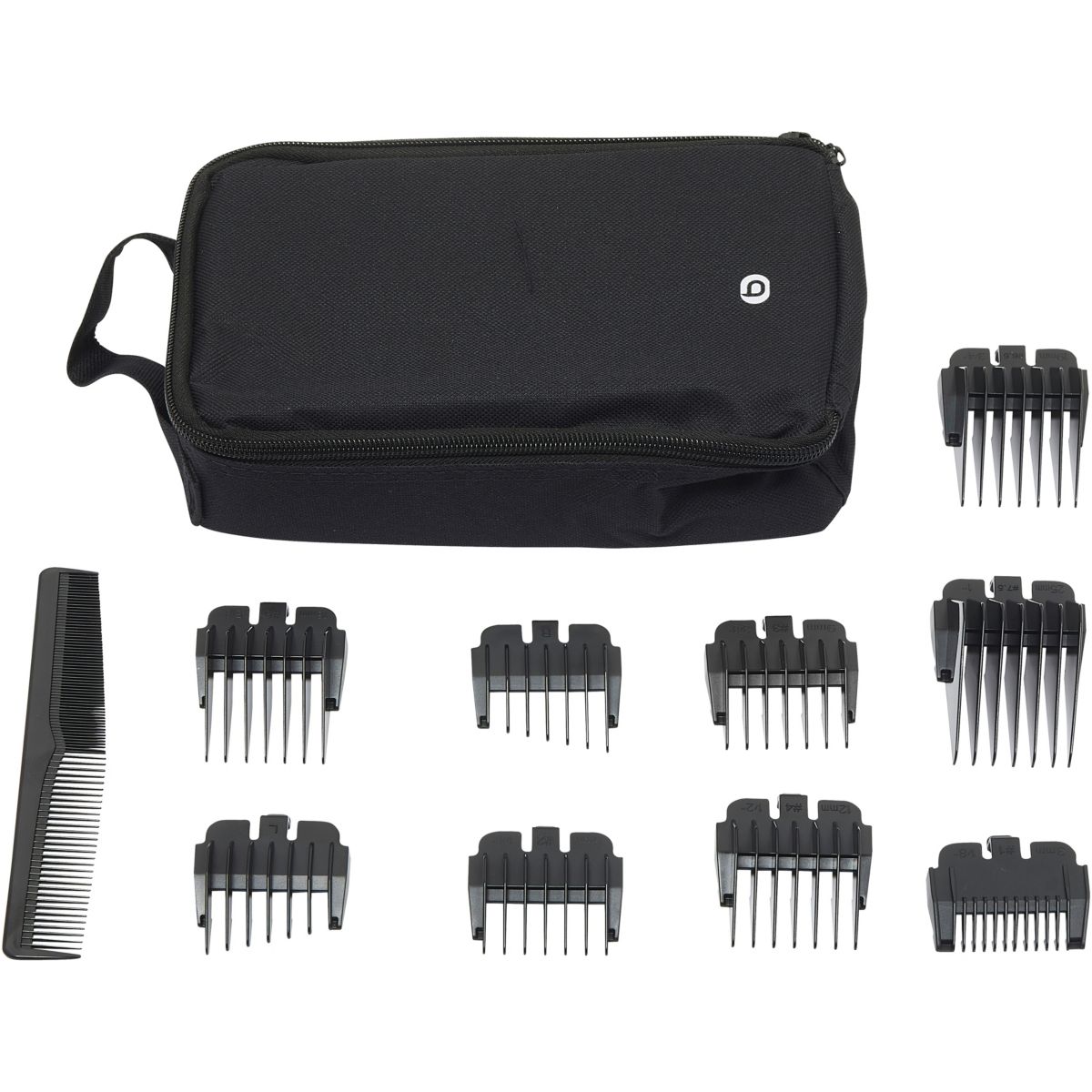 Tondeuse cheveux filaire pro Iroquois, 7 hauteurs de coupe, précision 1 mm noir, ESSENTIEL B