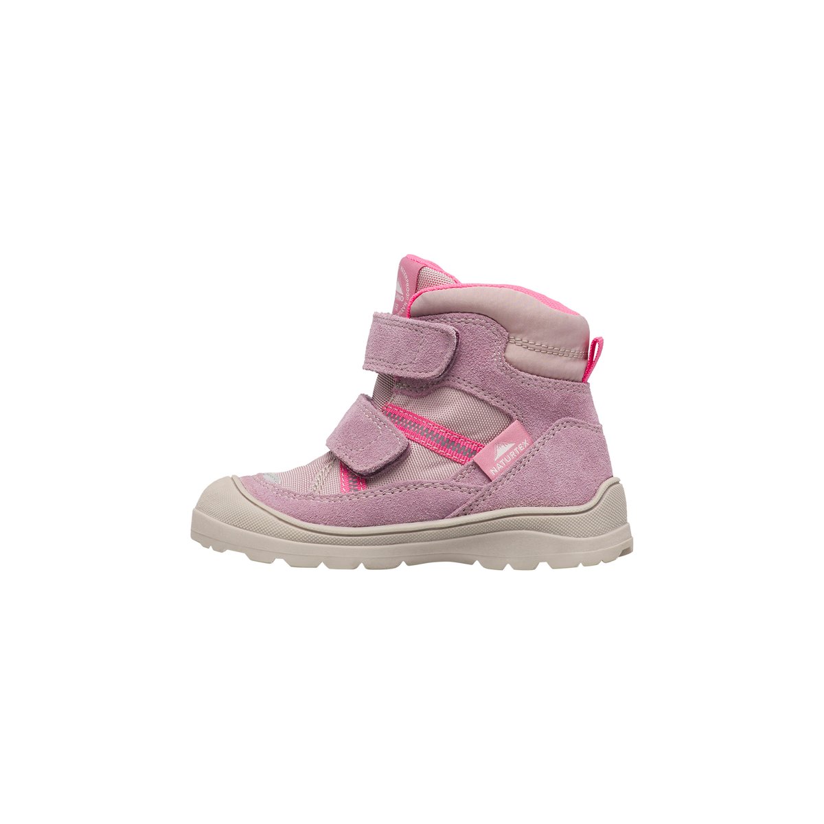 Bottes en suède et tissu technique GRAYSY VL WP. citrouille-, NATURINO