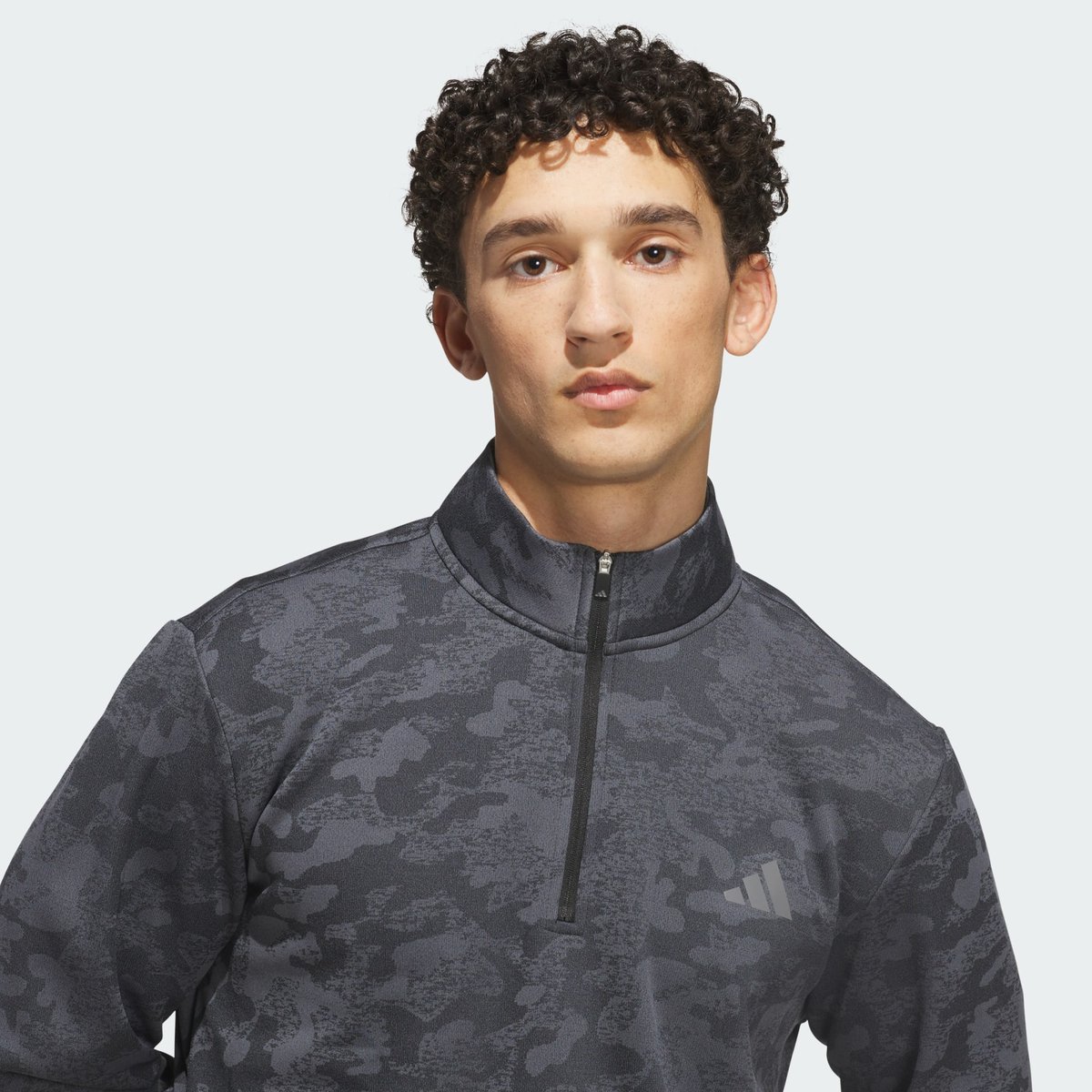 Sweat-Shirt Zip 1/4 Déperlant Durable Ultimate365 Sweat-Shirt Zip 1/4 Déperlant Durable Ultimate365 black / grey four, adidas Performance
