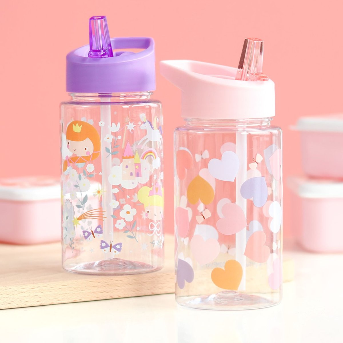 Gourde rose, orange, violet, A LITTLE LOVELY COMPANY