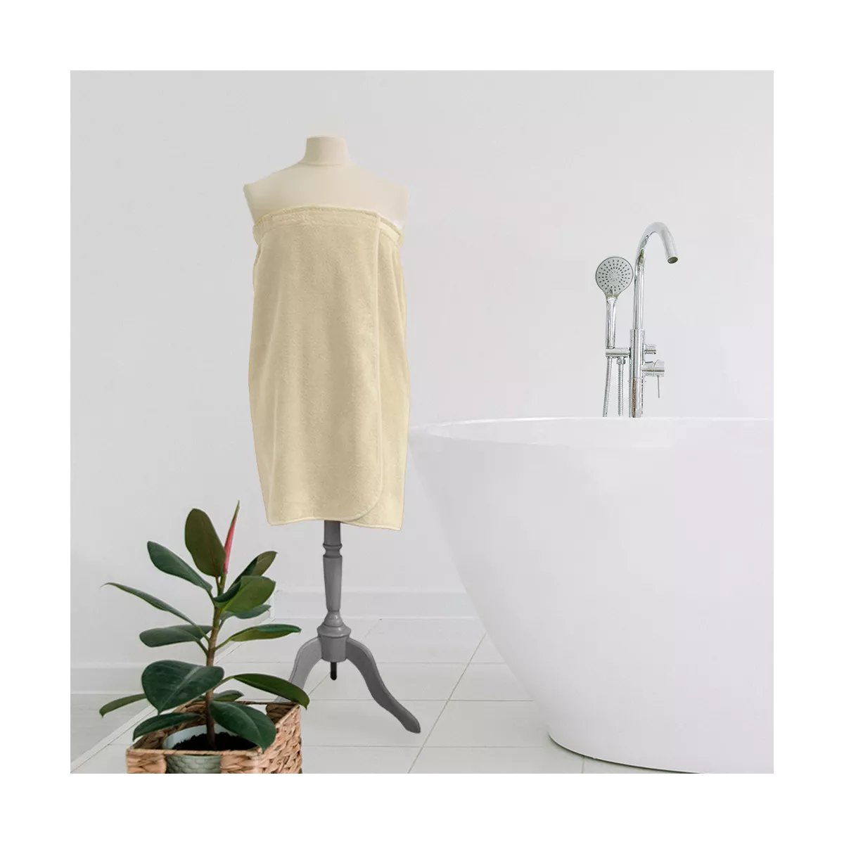 Pareo pur coton ELEA angora, GARNIER THIEBAUT