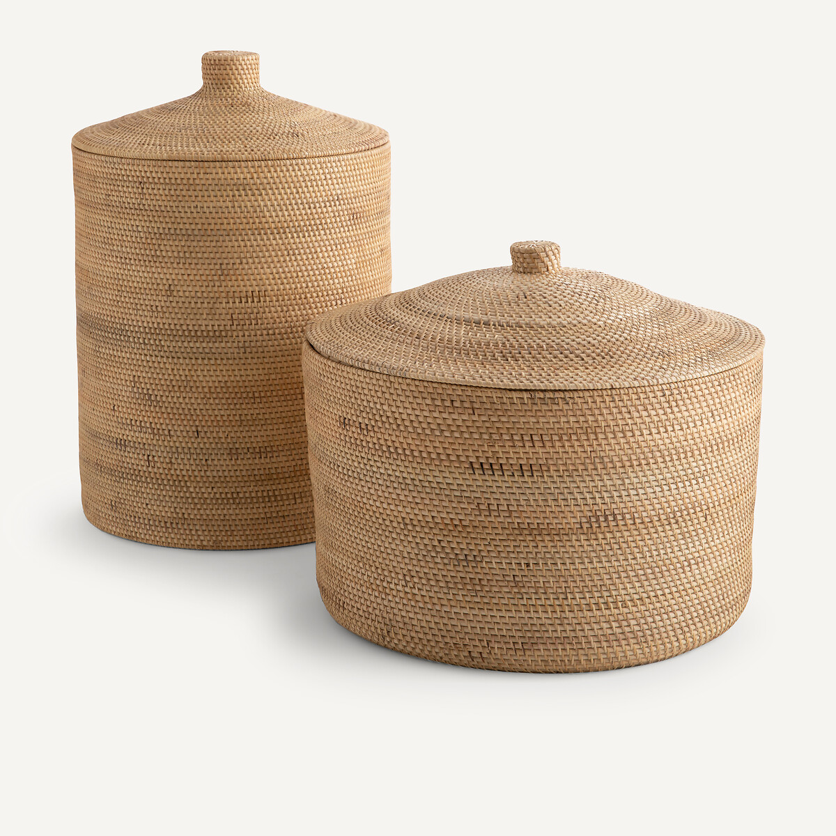 Korb Mirella, Rattan und Bambus natur, AM.PM