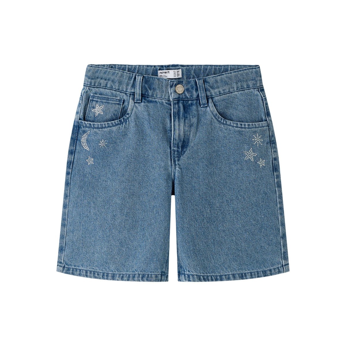 Shorts En Jean bleu - medium blue denim1, NAME IT