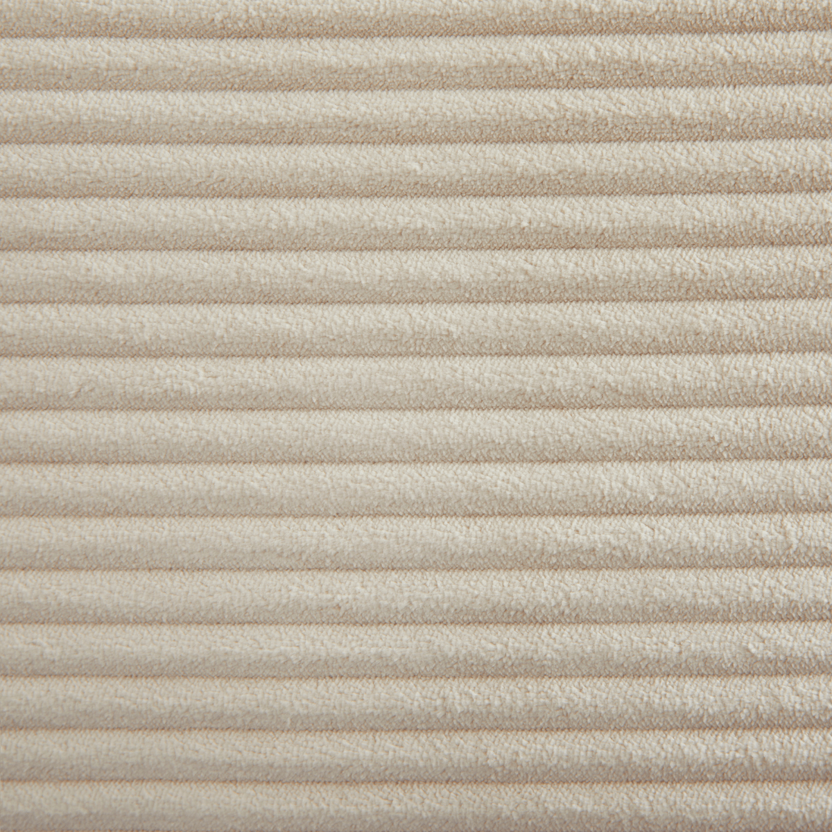 Canapé lit 3 places en velours côtelé Matelas 20cm - GIULIA beige, CALICOSY